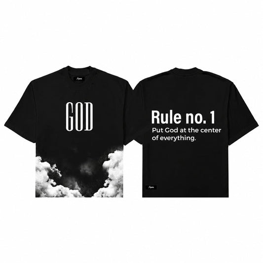 Center Boxy Crop Tee