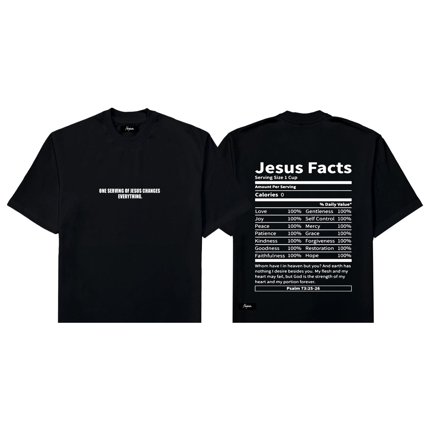 Jesus Facts Boxy Crop Tee
