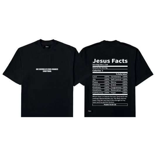Jesus Facts Boxy Crop Tee