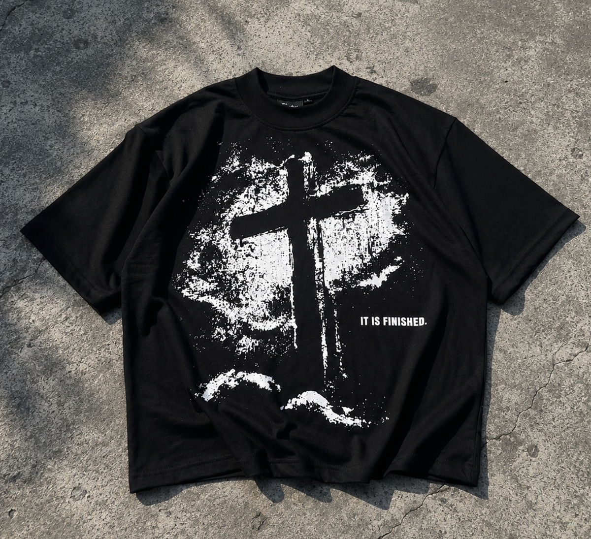 Finished Boxy Crop Tee