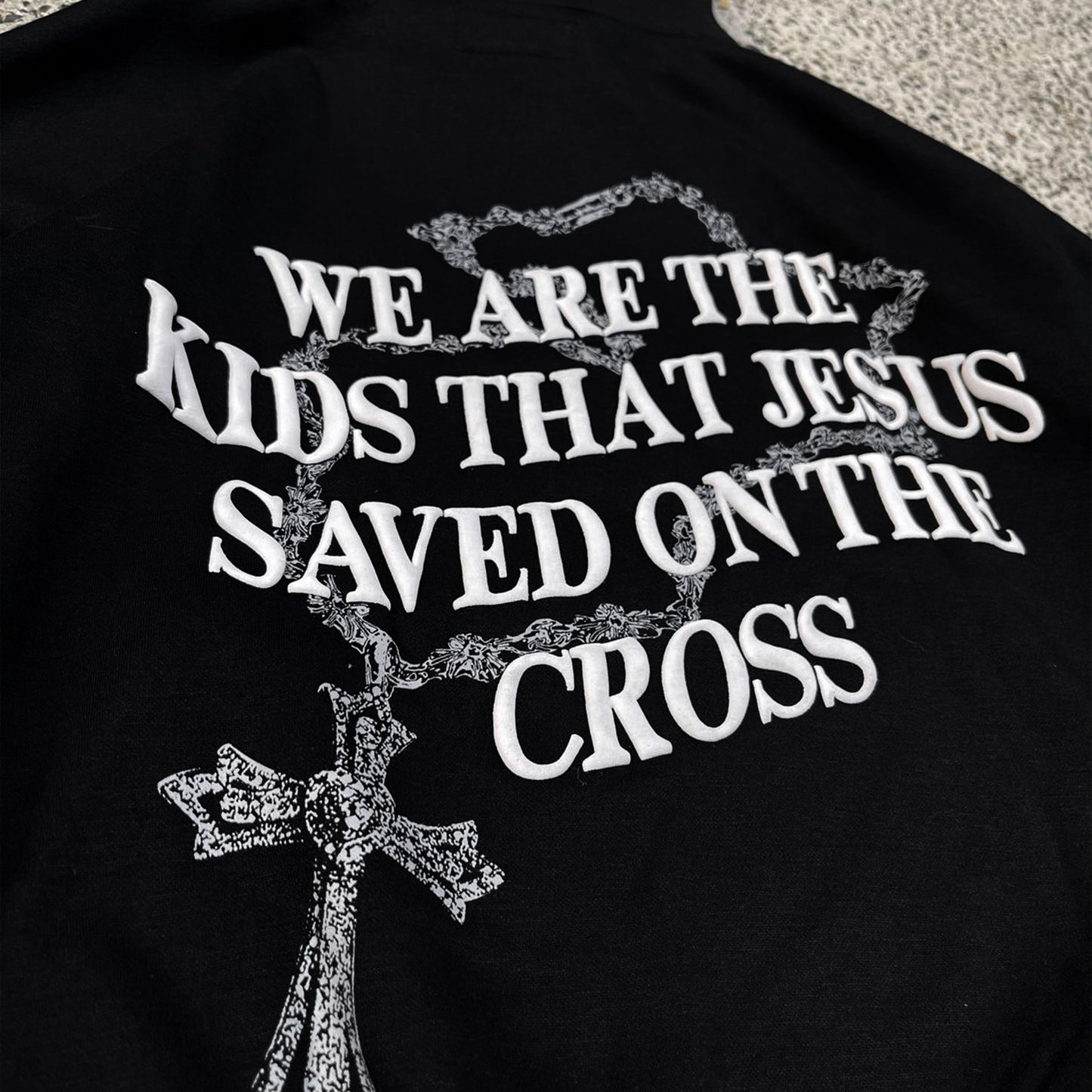 The Kids Boxy Crop Hoodie
