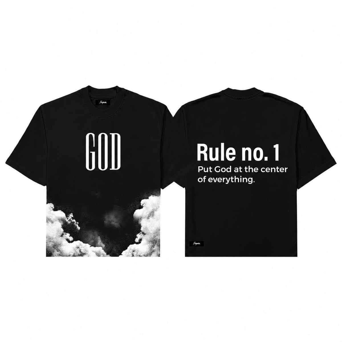 Center Boxy Crop Tee