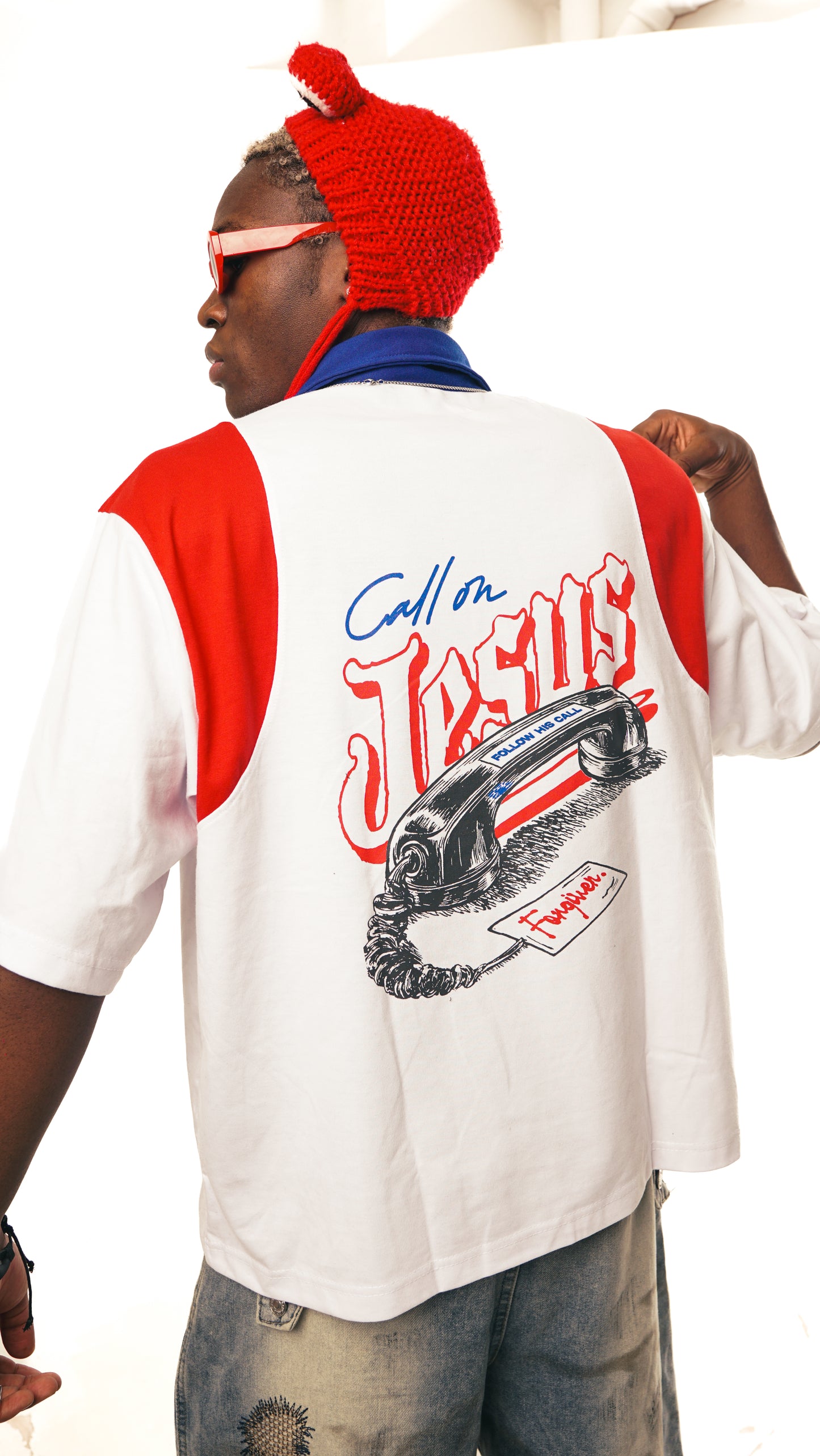 Call On Zip Polo Boxy Crop