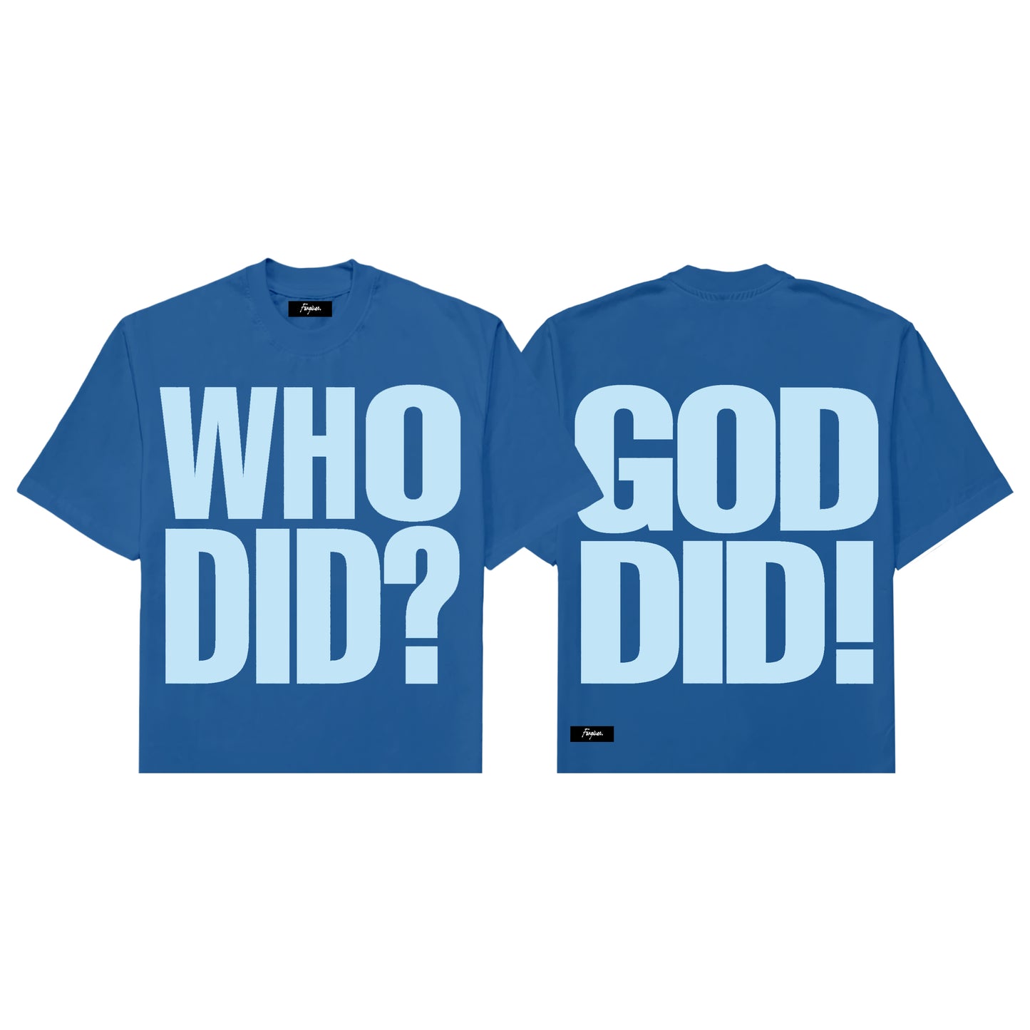GOD DID Boxy Crop Tee