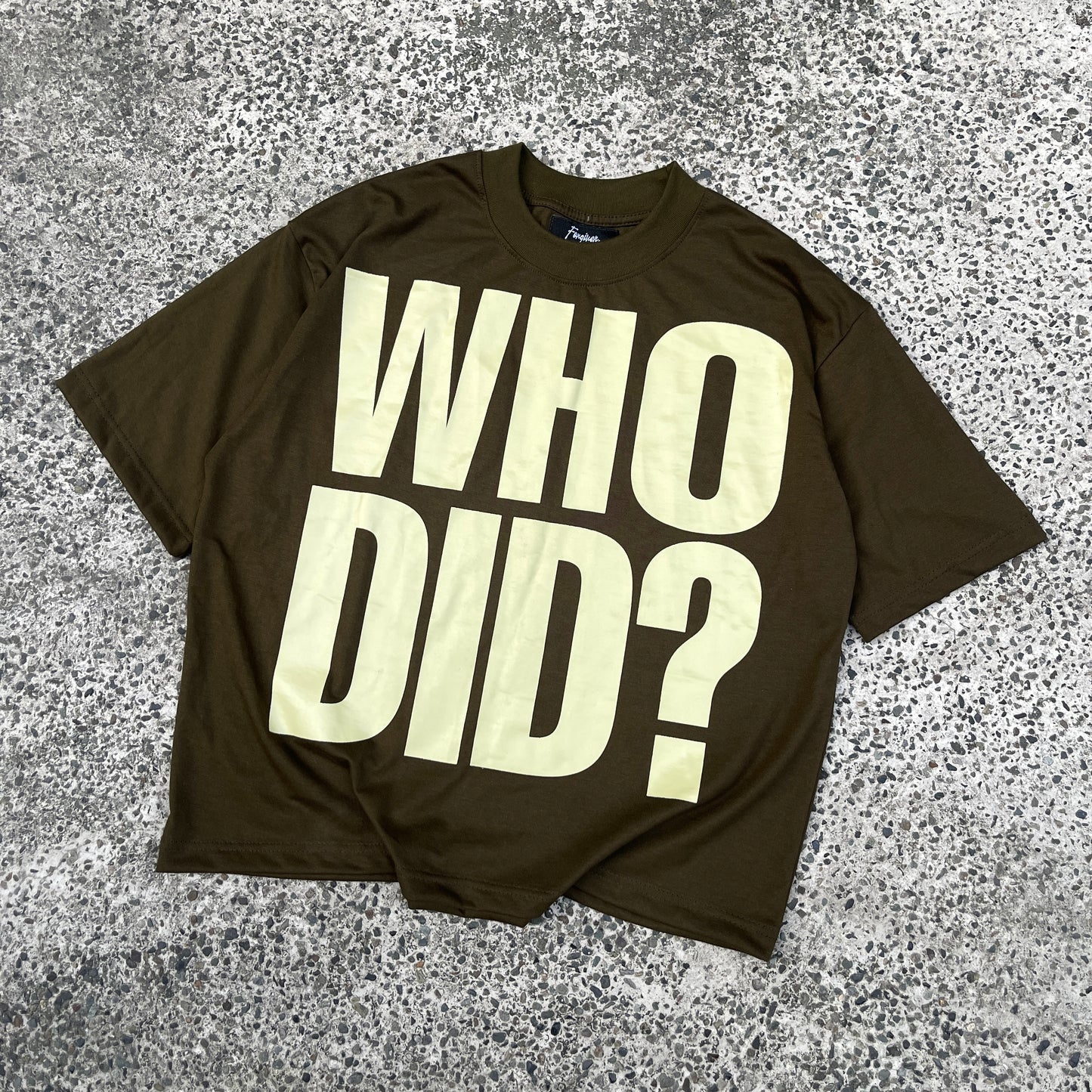 GOD DID Boxy Crop Tee