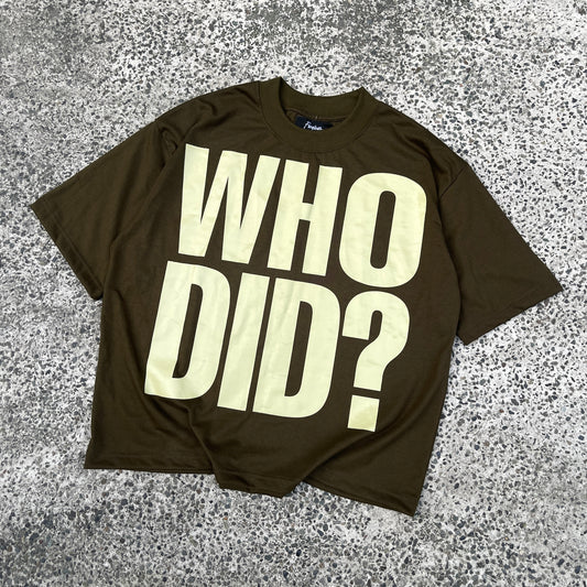 GOD DID Boxy Crop Tee