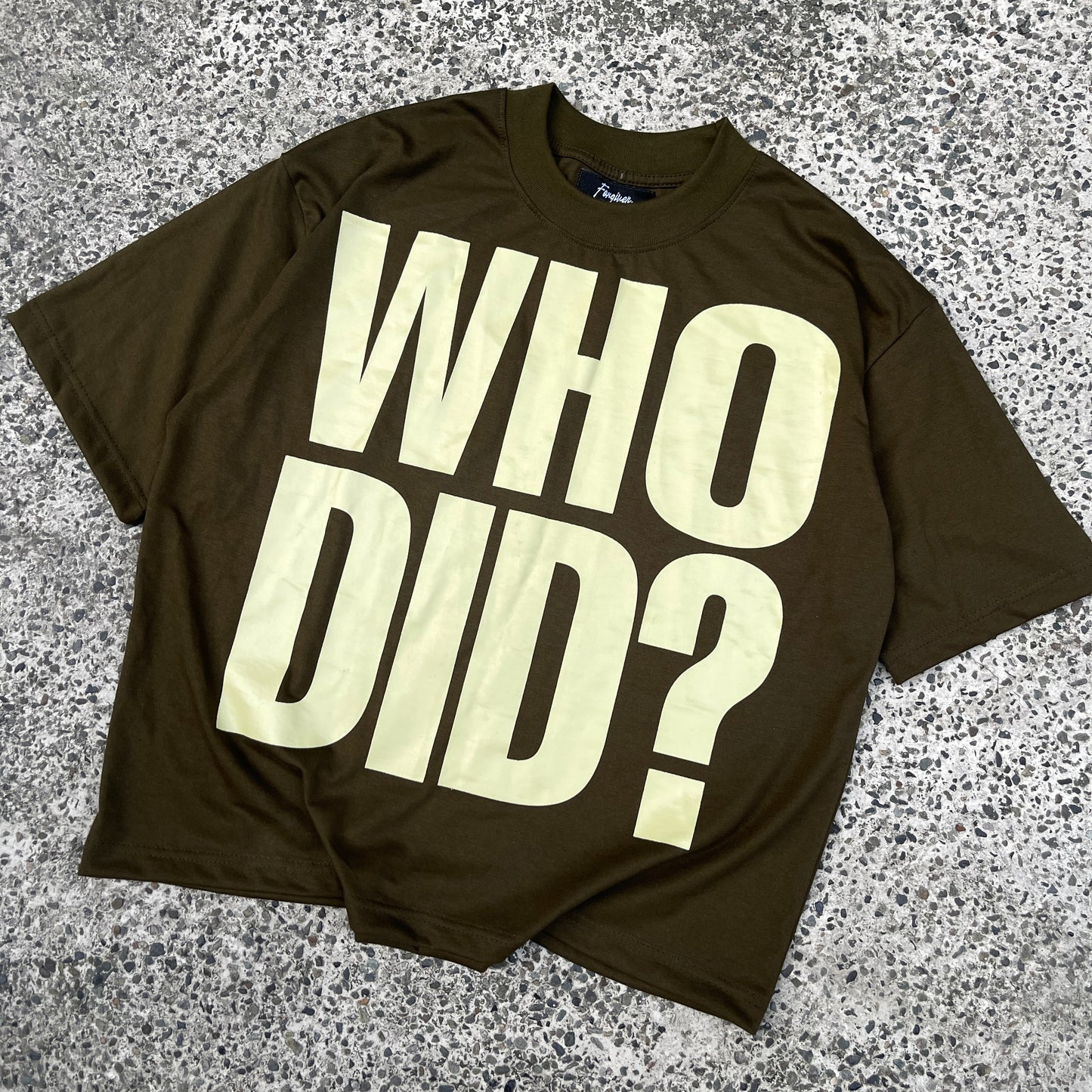 GOD DID Boxy Crop Tee