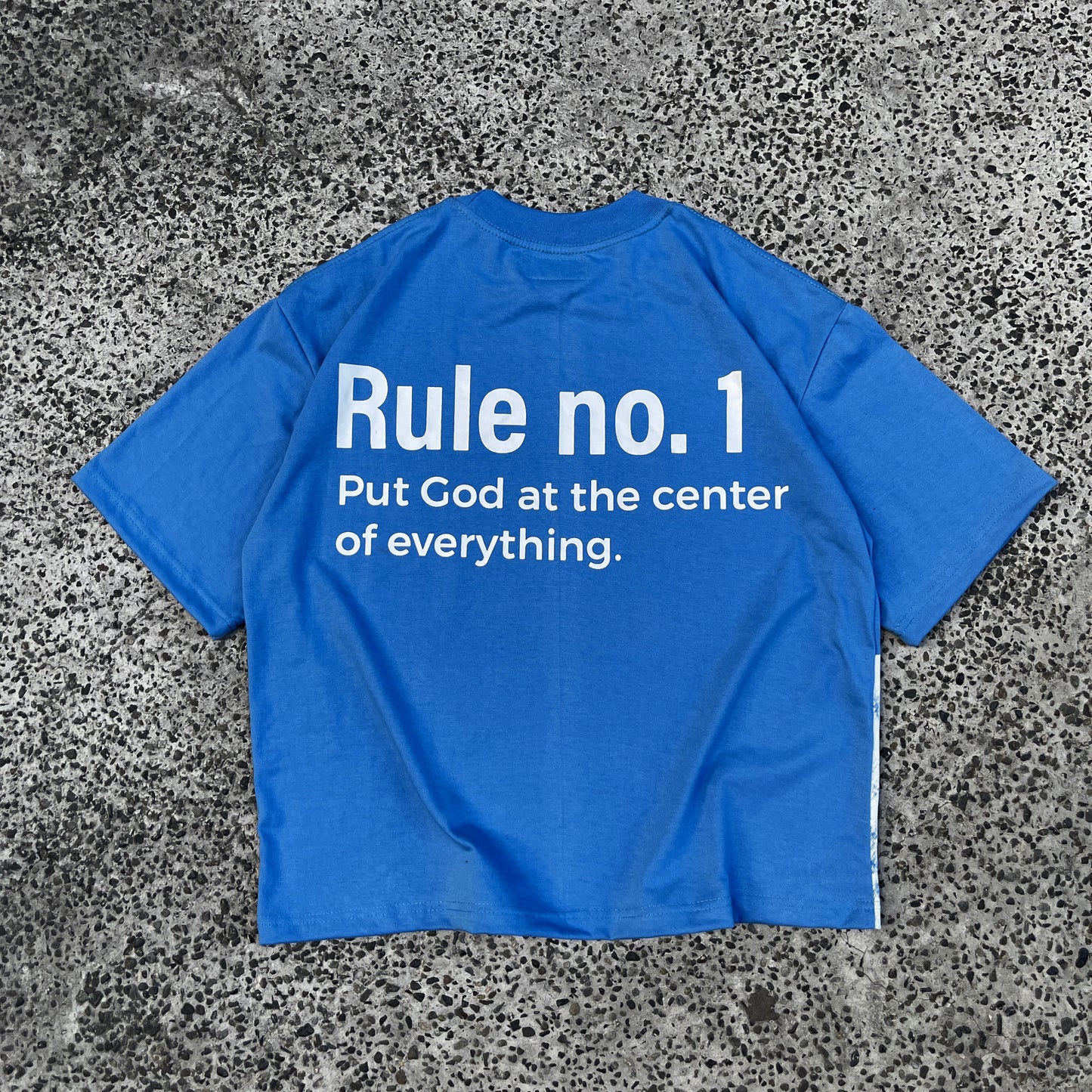 Center Boxy Crop Tee