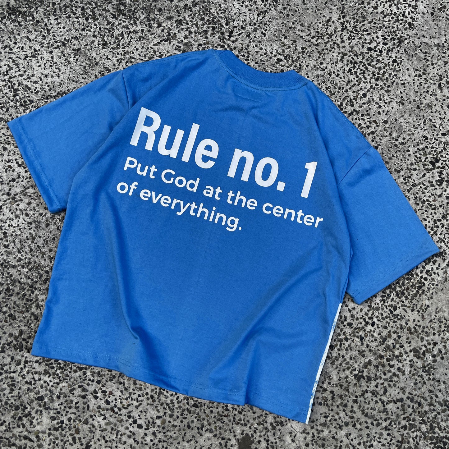 Center Boxy Crop Tee