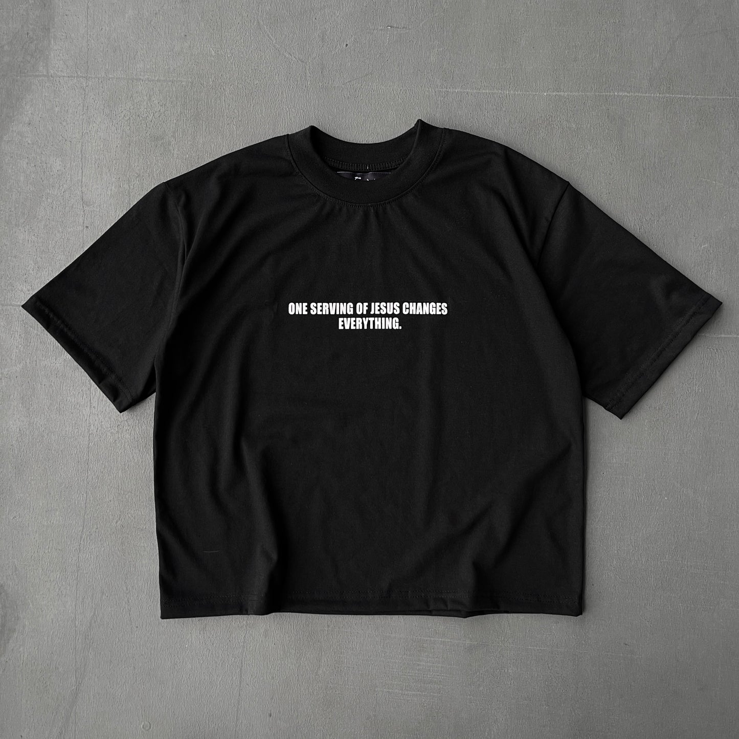 Jesus Facts Boxy Crop Tee