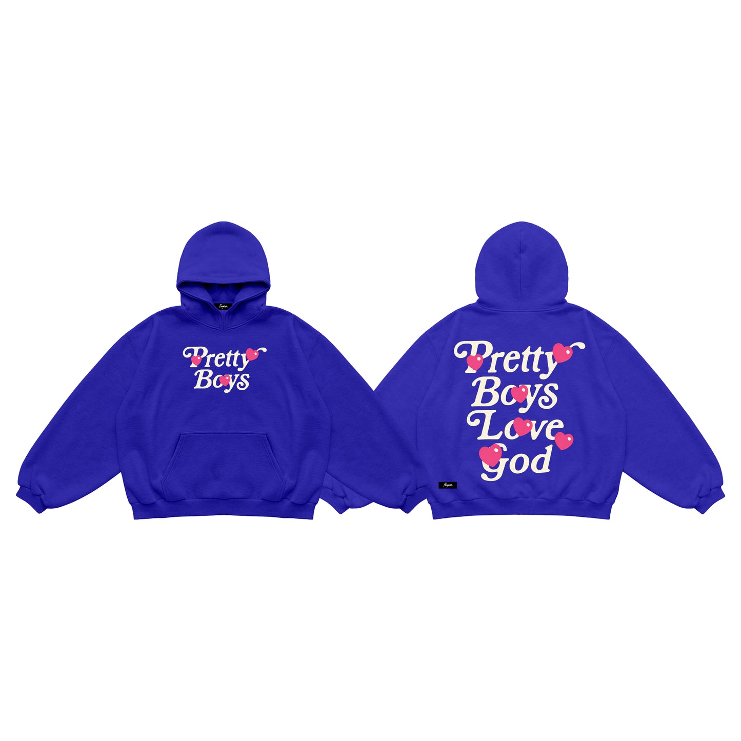 Pretty Boys Boxy Crop Hoodie