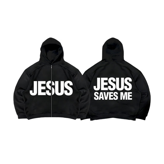Savior Boxy Crop Hoodie