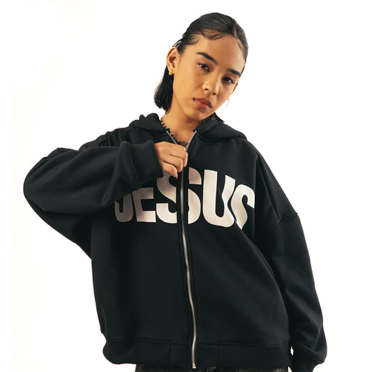 Savior Boxy Crop Hoodie