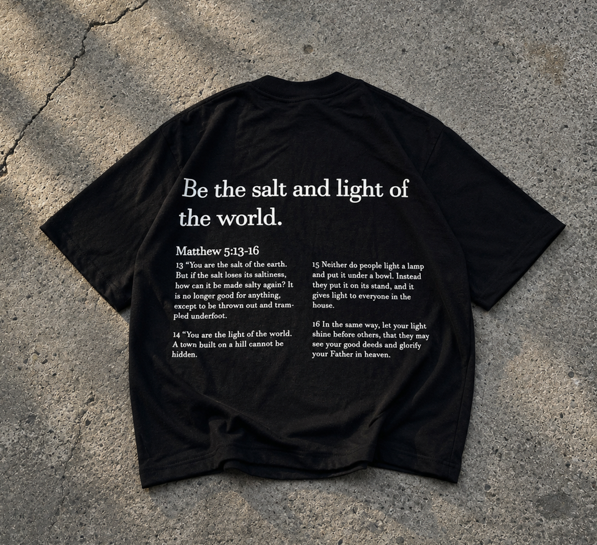Light Boxy Crop Tee