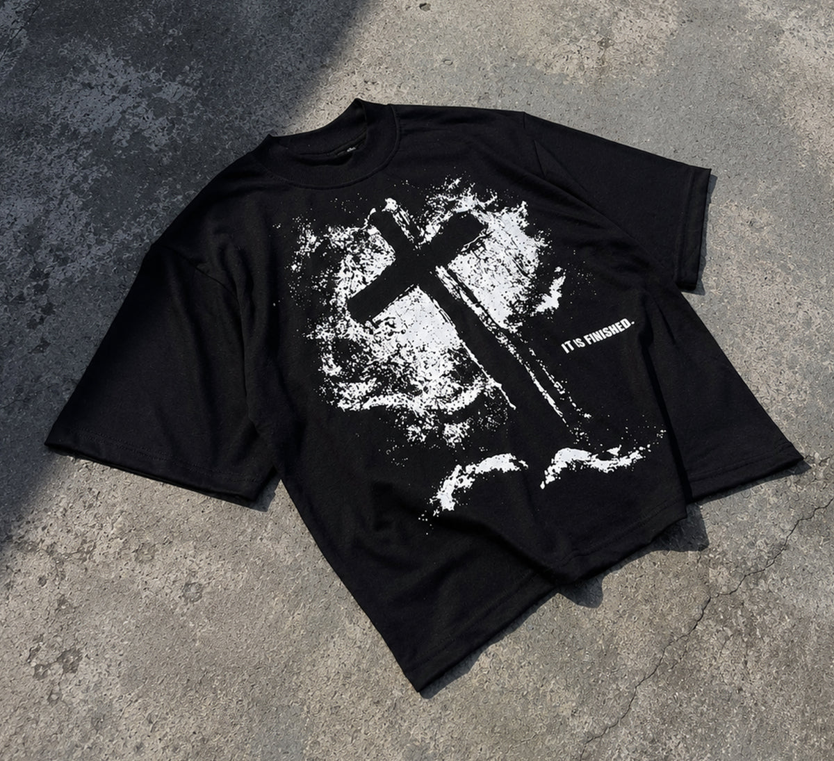 Finished Boxy Crop Tee