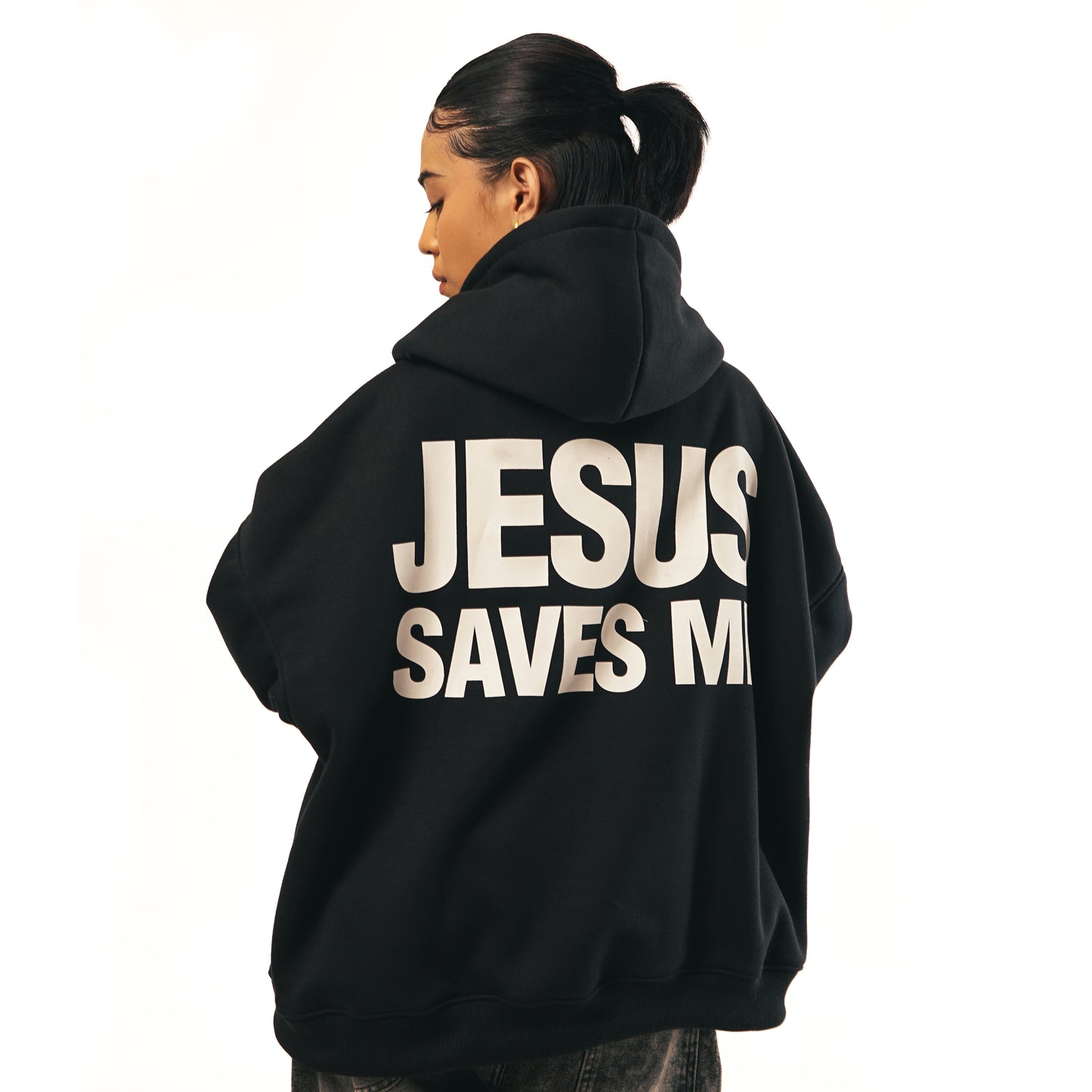 Savior Boxy Crop Hoodie